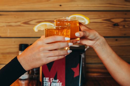 Cheers of Drinks at Millers