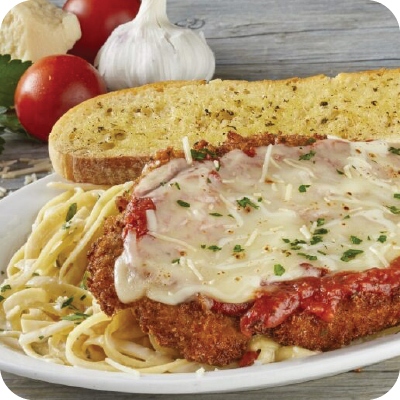 Chicken Parmesan Alfredo