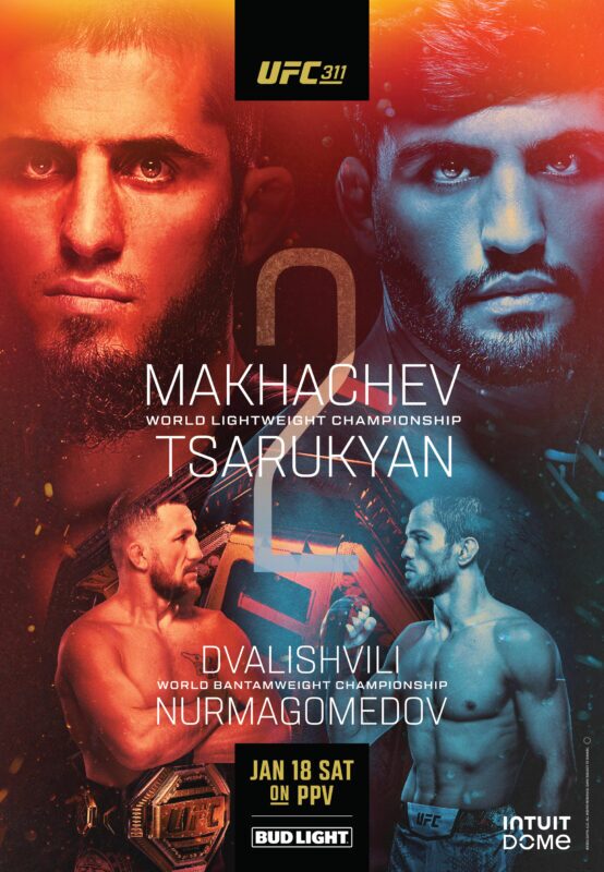 ufc 311 poster