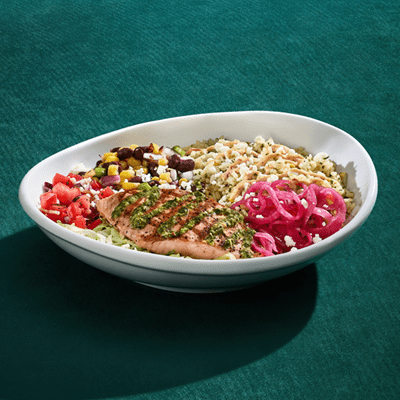 Mimi's Fiesta Bowl with Salmon