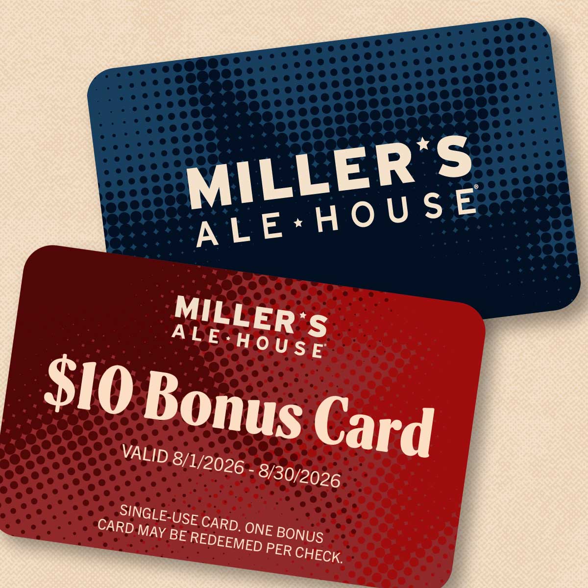 gift card and bonus card