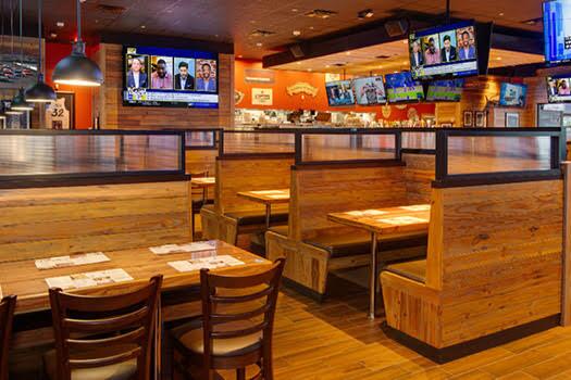 Interior of Millers Ale House