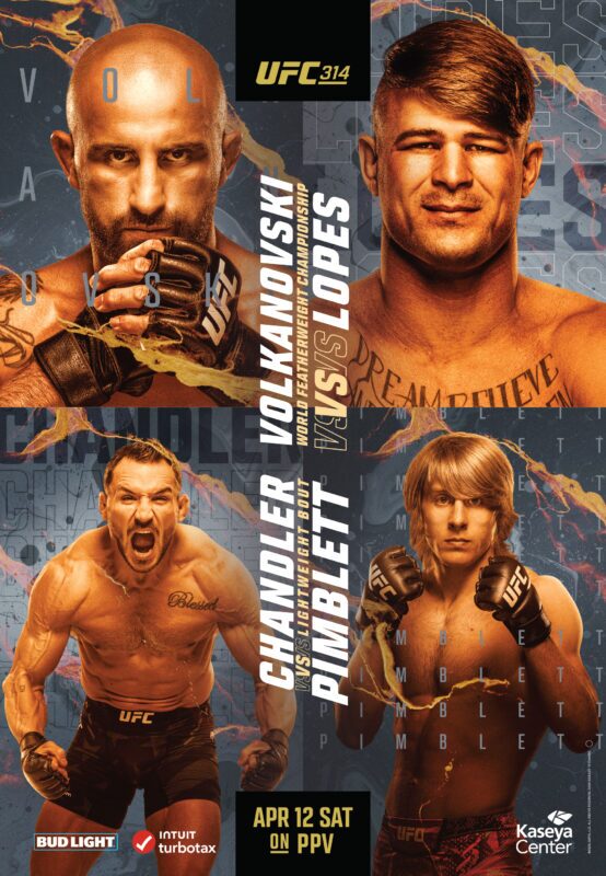 ufc 314 poster