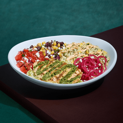 mimis bowl with salmon