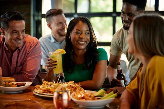 guests hanging out at MIllers